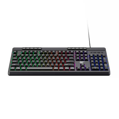 Ігрова клавіатура дротова HAVIT KB907L Black - фото №2