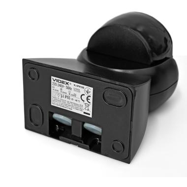 Датчик руху та освітленості VIDEX VL-SPW15B 220V 1200W IP65 інфрачервоний чорний - фото №6