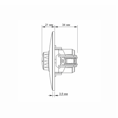 Димер 600Вт срібний шовк VIDEX BINERA - фото №6