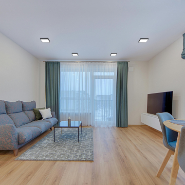 LED Світильник накладний квадрат VIDEX 18W 5000K Black - фото №4