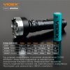 LED Portable Flashlight VIDEX VLF-A505C 5100Lm 5000K - photo №12