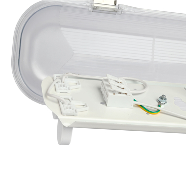 LED світильник IP65 лінійний під лампу 2хТ8 VIDEX 0,6М 220V - фото №11