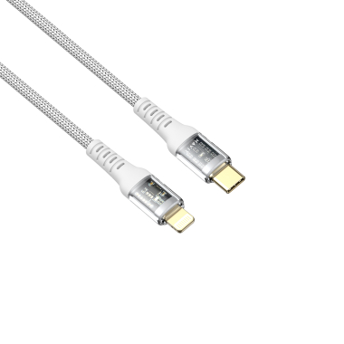 Кабель USB-C - Lightning HAVIT CB6241 PD30W 1м White - photo №3