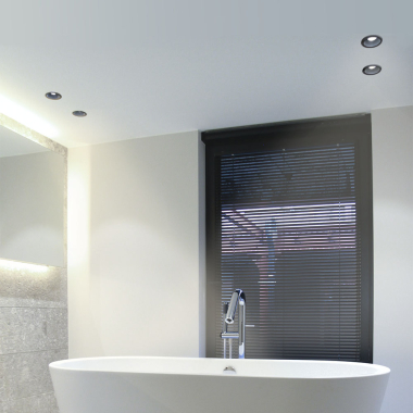 Світильник VIDEX під лампу GU10 врізний Круглий Чорний VL-SPF09R-B - фото №3