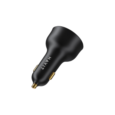 Автомобільний зарядний пристрій HAVIT HV-CC100W 100W USB+USB-C - фото №5