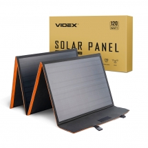 Портативний зарядний пристрій сонячна панель VIDEX VSO-F4120 18V 120W