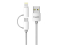 Кабель HAVIT HV-CB610X Micro USB + Lightning 1м, White - фото