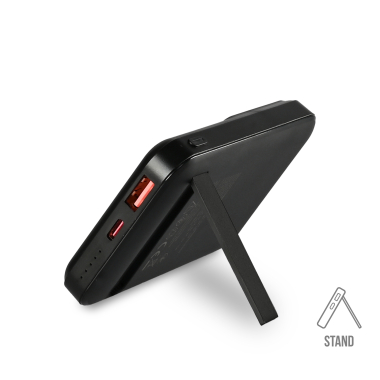 Повербанк з бездротовою зарядкою 10000mAh TITANUM MA02 22.5W Black - фото №5