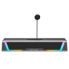 Ігрова колонка SOUNDBAR HAVIT SK221 6W USB+BT RGB Black+Gray - фото №7