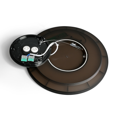 LED світильник з декоративною підсвіткою VIDEX DL5R 22W 3000K-4000K-5000K Black - фото №7