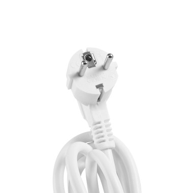 Мережевий подовжувач VIDEX ONCORD з/з 4п 3м (3x1.5мм) 3.4А USB(QC3.0) +USB-C(PD20W) з кнопкою White - фото №8