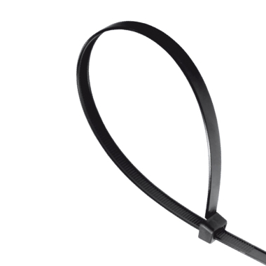 Хомут пластиковий 3.6*250мм 100шт УФ PA6.6 чорний (TF-PH3625-B) TITANUM - photo №2