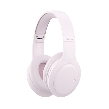 Навушники накладні бездротові HAVIT HV-H633BT Pink - фото