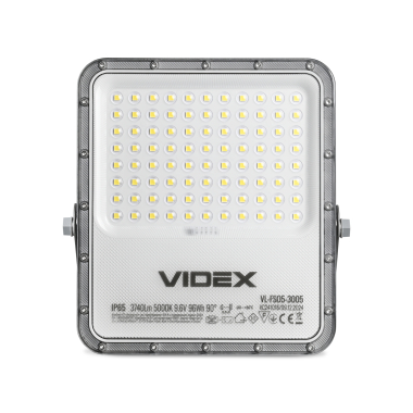 LED прожектор автономний VIDEX VL-FSO5-3005 3740Lm 5000K - фото №4
