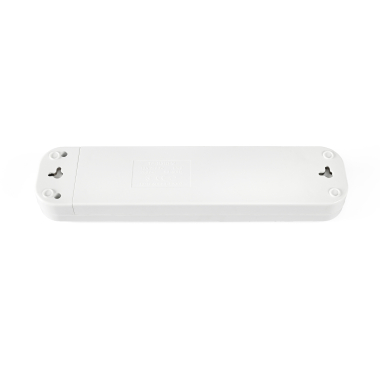 Колодка подовжувача без заземлення 5 гнізд біла TITANUM STANDARD - фото №2