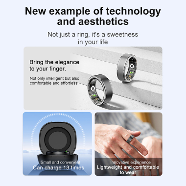 Cмарт кільце HAVIT M7083-11 Bluetooth Black - фото №12