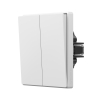 Switch 2 gang white matte VIDEX NOTA (VF-NT-SW2-WH) - photo 