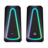 Стерео колонки ігрові HAVIT HV-SK208 PRO USB RGB Black - фото №3