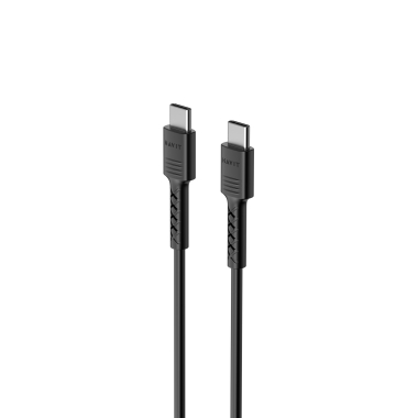 Кабель USB-C - USB-C HAVIT HV-CB6236 PD60W 3A 1м - фото №2