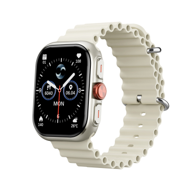 Cмарт годинник HAVIT M9068 IP68 Bluetooth Call Titanium - фото