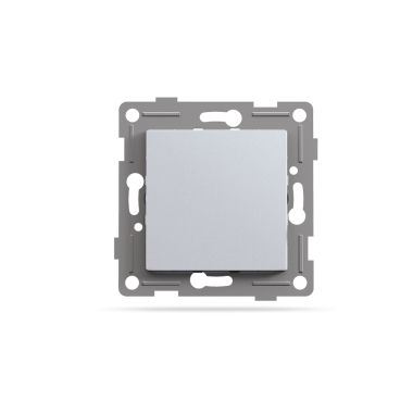 Заглушка для рамки срібний шовк VIDEX BINERA - фото