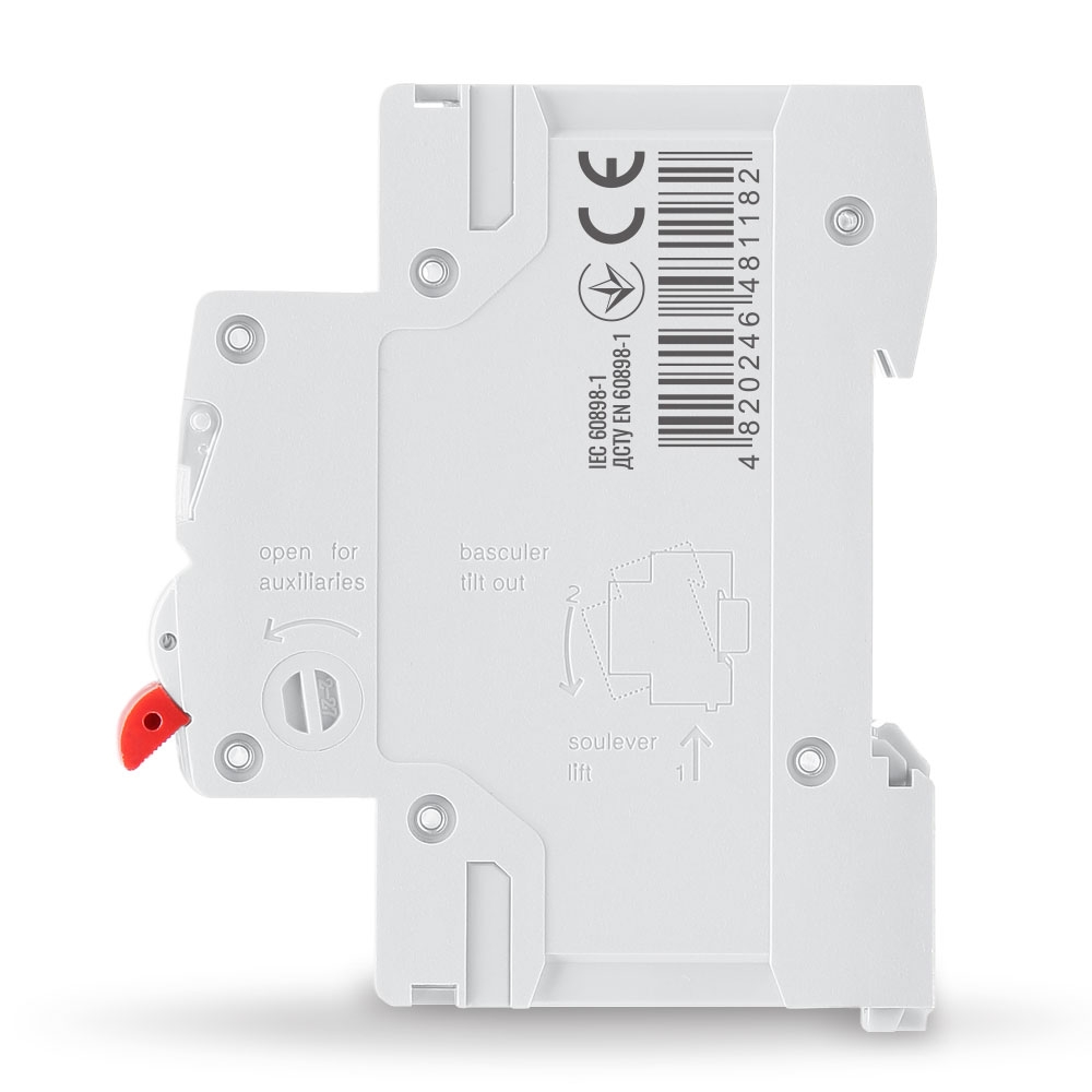 Автоматичний вимикач RS4 2п  6А С 4,5кА VIDEX RESIST