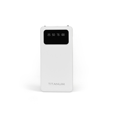 Повербанк 10000mAh TITANUM OL21 White - фото №2