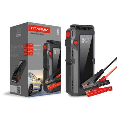 Пускозарядний пристрій 3в1 TITANUM JS019 2000A 10000mAh - фото