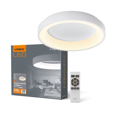 LED Ceiling Fixture VIDEX-LED-EDGE-RC-72W-WHITE