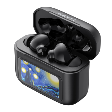 Бездротові навушники HAVIT TW956 ANC TWS Black - фото