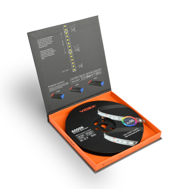 LED стрічка VIDEX DC12V 120W 10M 6000K Ra98 IP20 (VL-LST28144-12126-B10) - фото №4