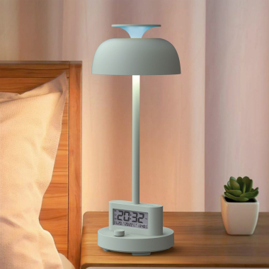 LED лампа настiльна з акумулятором VIDEX VL-TF24G 8W 4000K+RGB Green - фото №12
