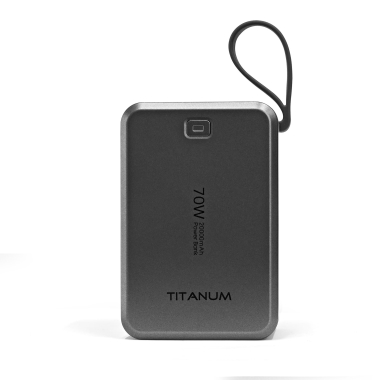 Павербанк 20000mAh TITANUM WP049 PD70W Grey - photo №3