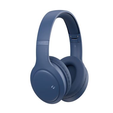 Навушники накладні бездротові HAVIT HV-H633BT Blue - фото №2