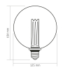 LED лампа VIDEX Filament VL-DI-G125FC1979S 4W E27 1800K Smoke - фото №3
