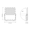 LED прожектор автономний VIDEX VL-FSO5-3005 3740Lm 5000K