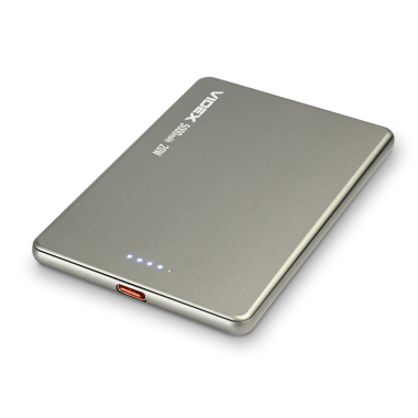 Повербанк з бездротовою зарядкою 5000mAh VIDEX Ultra-Slim VPB-W51S 15W PD20W - фото №4