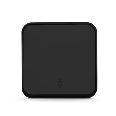 IP20 Вимикач зовнішній одноклавішний прохідний чорний графіт VIDEX BINERA - фото №2