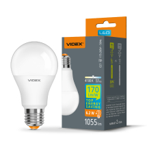 LED лампа VIDEX A60h 6.2W E27 4100K