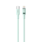 Кабель USB-C - Lightning HAVIT HV-CB6281 PD30W 3A 1м Green - фото