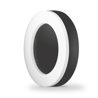 LED світильник ART IP65 круглий VIDEX 30W 5000K Black - фото №2