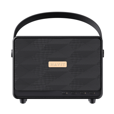 Портативна колонка HAVIT SK907BT "Classic II SE" 30W Black - фото №4