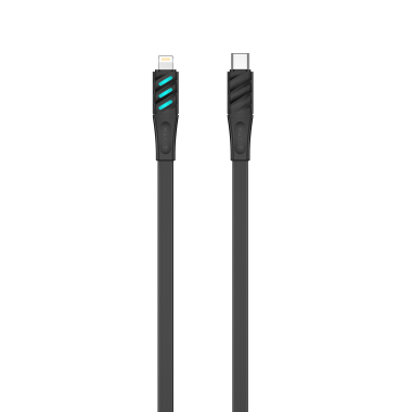 Кабель USB-C - Lightning HAVIT HV-CB6255 PD30W 1м з LED індикатором - фото №2