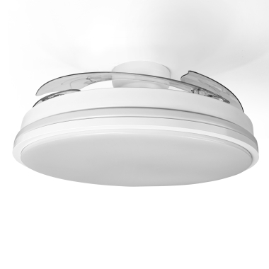 LED Світильник з вентилятором VIDEX CLF01 60W 3000K-4200K-6000K White - фото №4