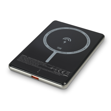 Повербанк з бездротовою зарядкою 5000mAh VIDEX Ultra-Slim VPB-W51S 15W PD20W - фото №5