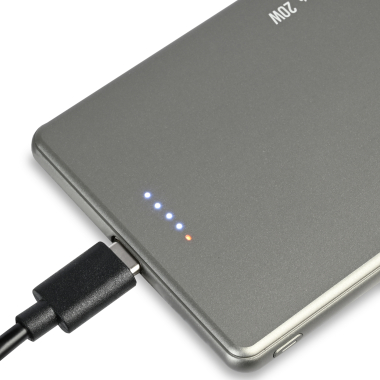 Повербанк з бездротовою зарядкою 5000mAh VIDEX Ultra-Slim VPB-W51S 15W PD20W - фото №6