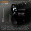 Портативний світлодіодний ліхтарик VIDEX VLF-A355C 4000Lm 5000K