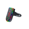 FM модулятор HAVIT HV-FM813BT 2USB+USB-C RGB Black - фото 