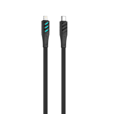 USB-C to Lightning Cable HAVIT HV-CB6255 PD30W 1m with LED Indicator - photo №3