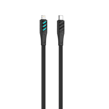 Кабель USB-C - Lightning HAVIT HV-CB6255 PD30W 1м з LED індикатором - фото №3